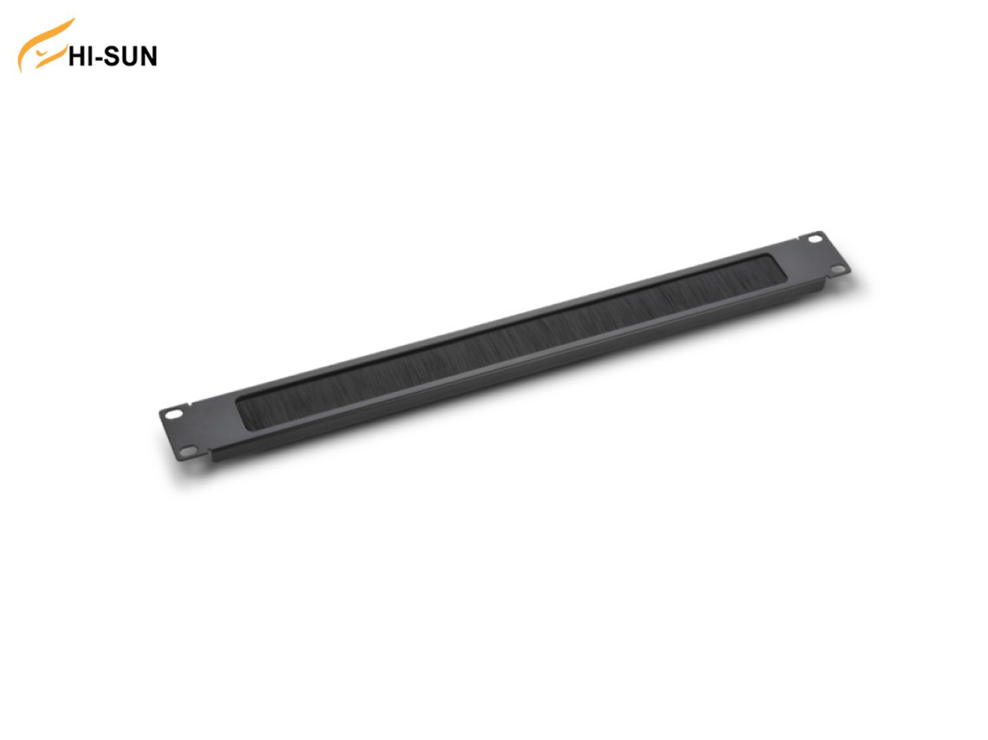 1U Cable Management With Brush