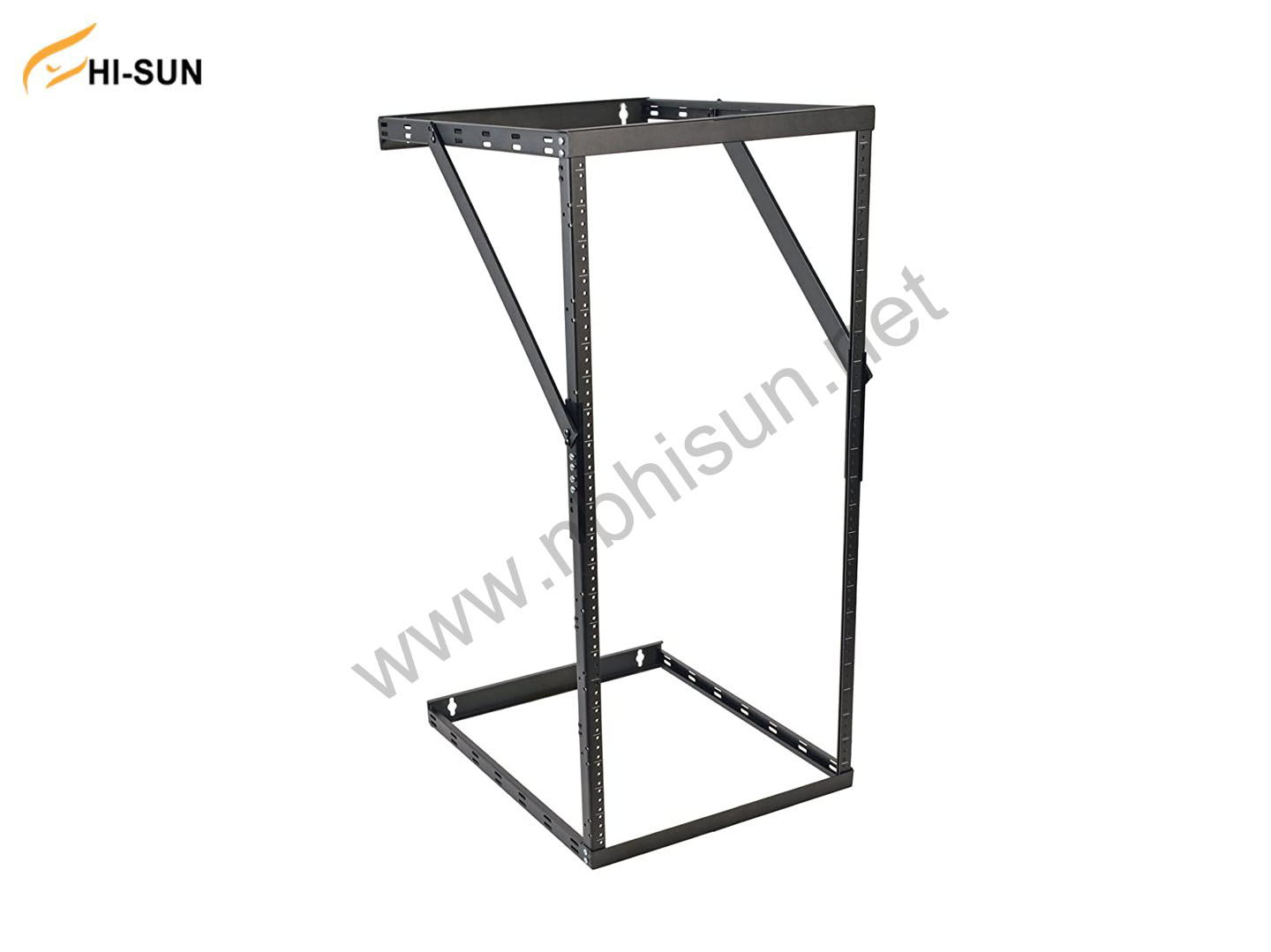Wall-Mount 2-Post Open Frame Rack 5