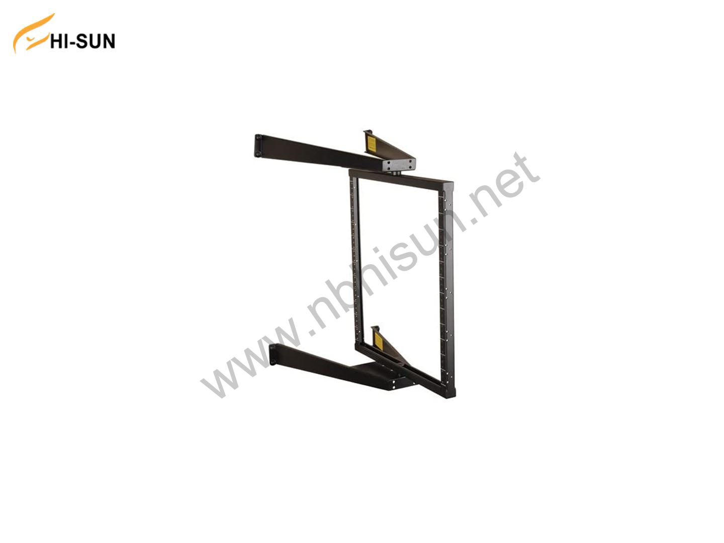 12U Wall Mount 2-Post Open Frame Rack