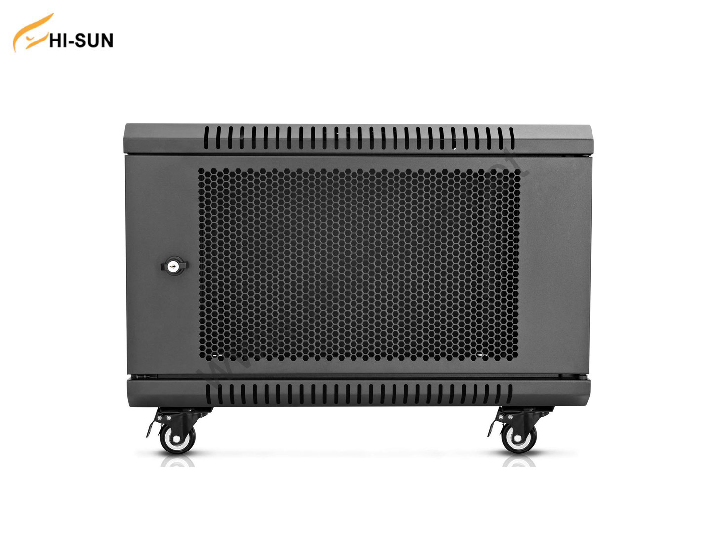 6U Rack Wall Mount Vented Enclosure