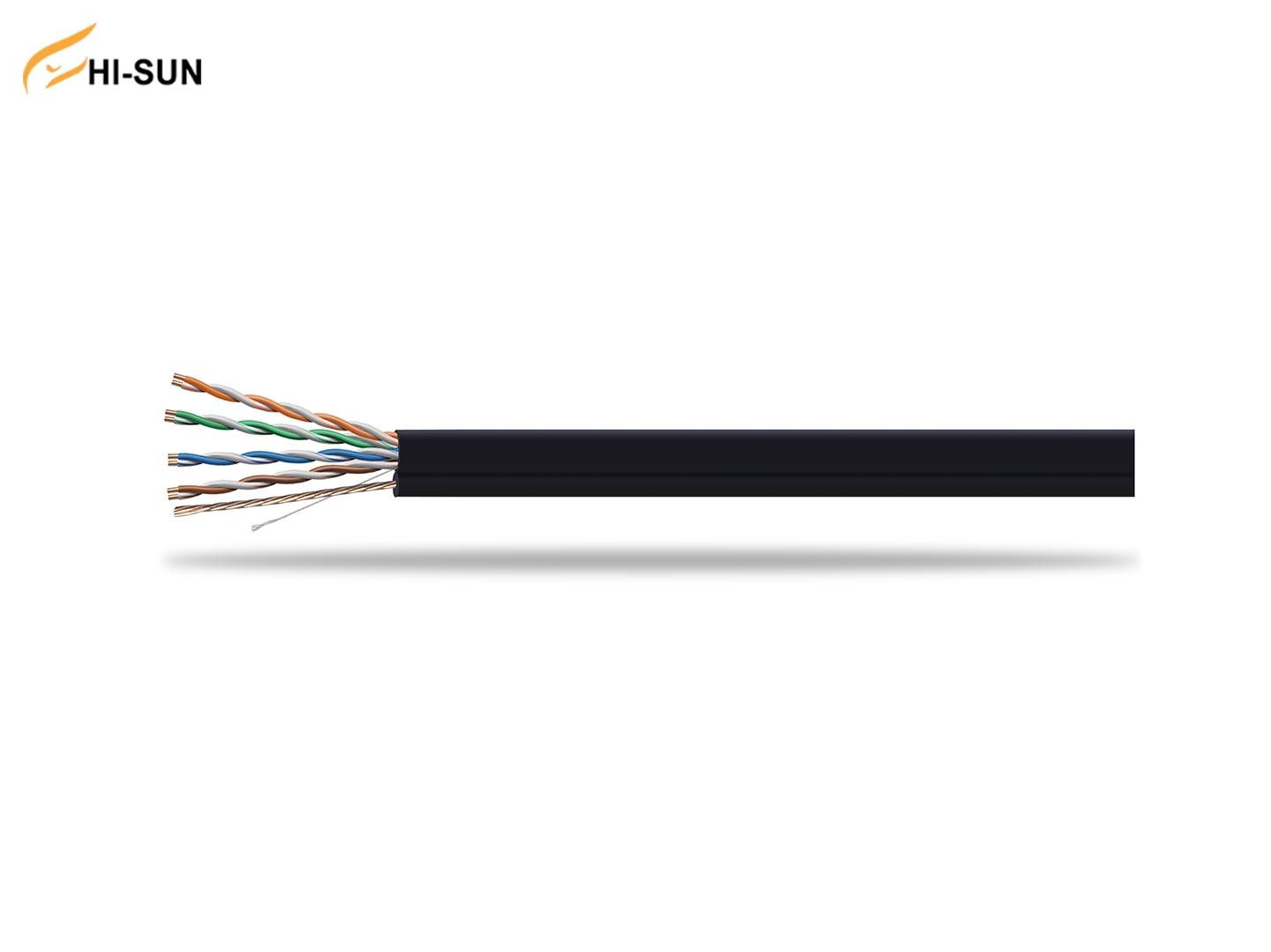 U/UTP steel wire support unshielded CAT5e