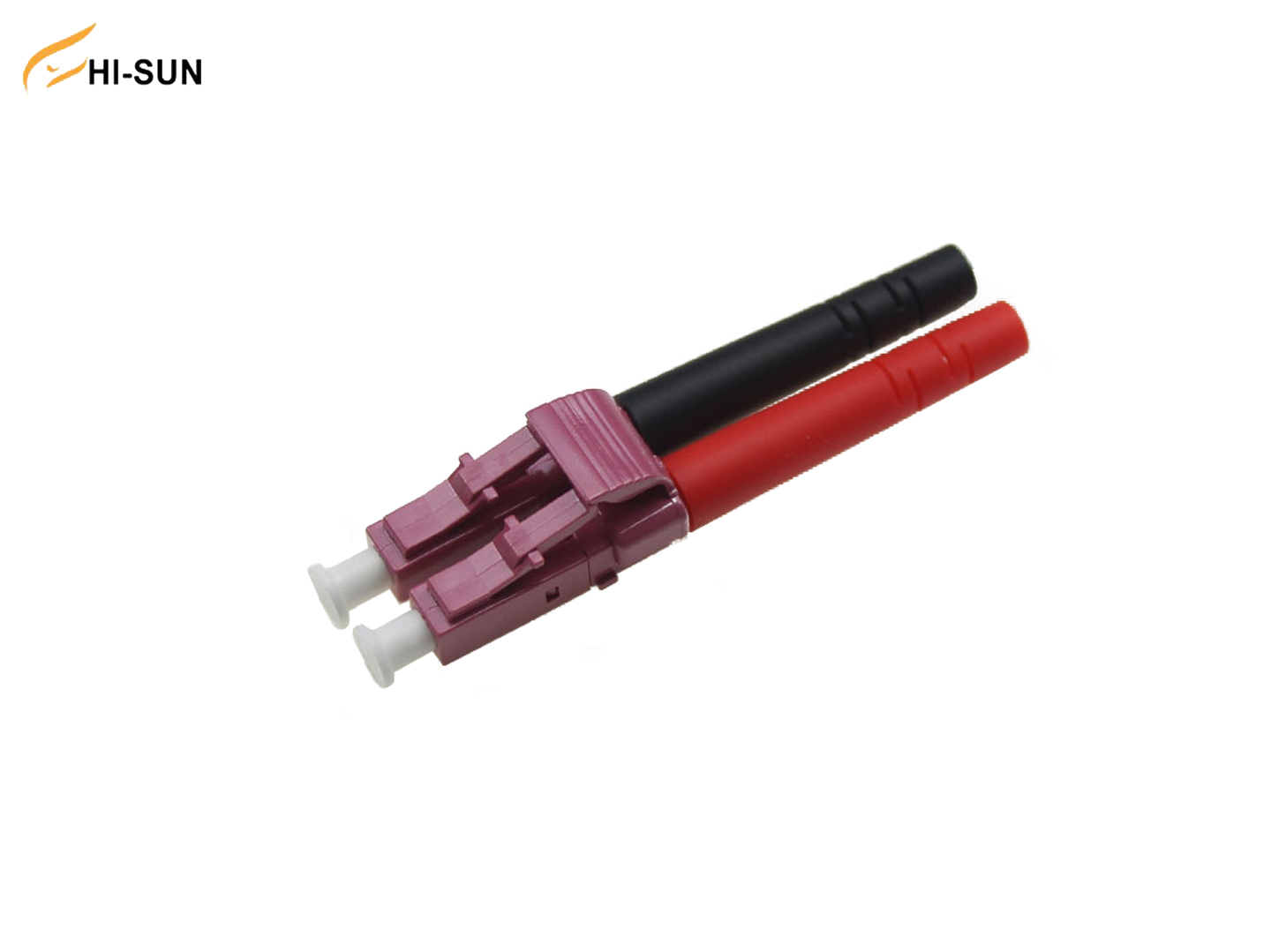 LC OM4 DX 2.0 3.0 Violet Connector