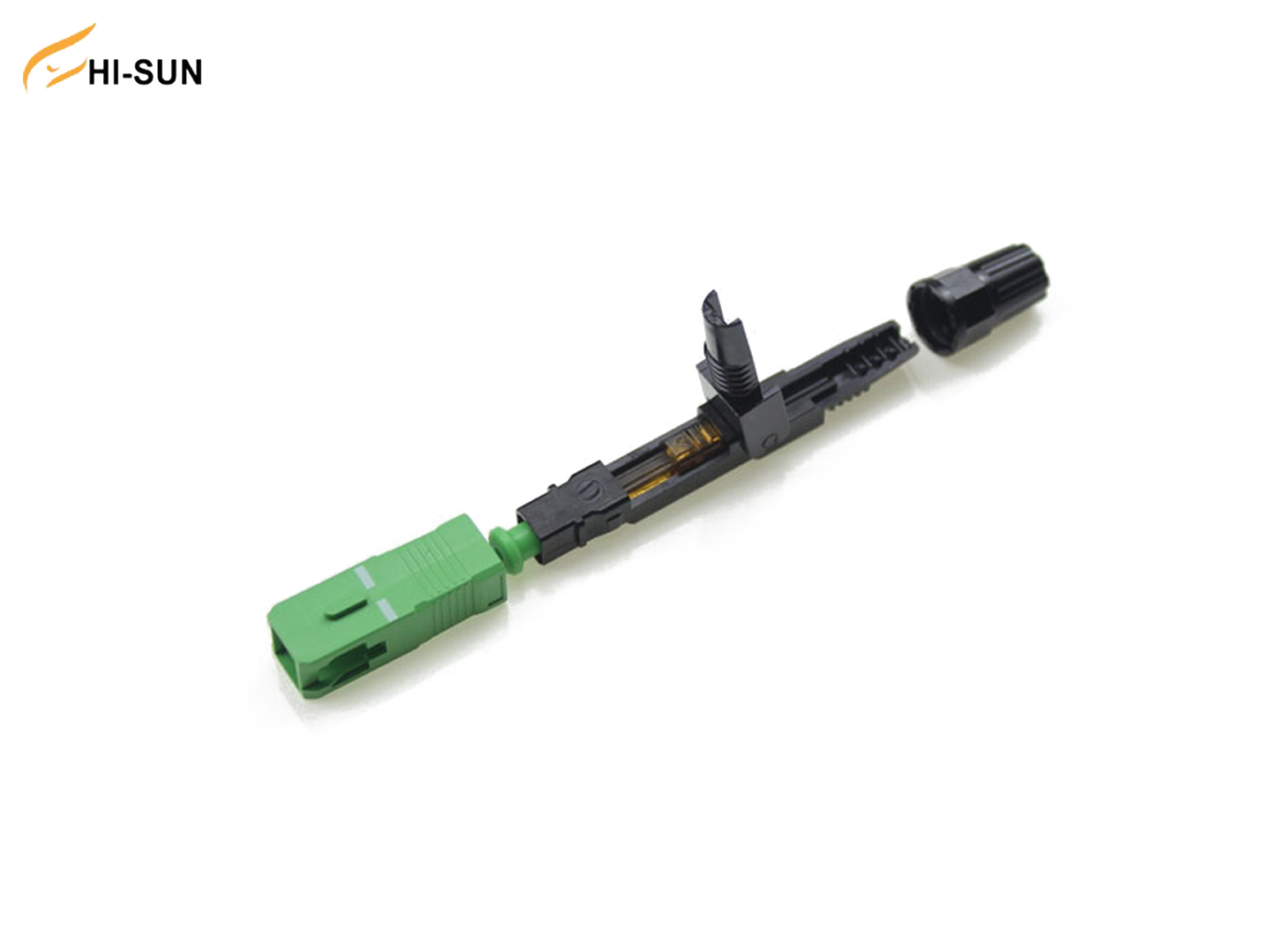 SC APC Green Fast Connector