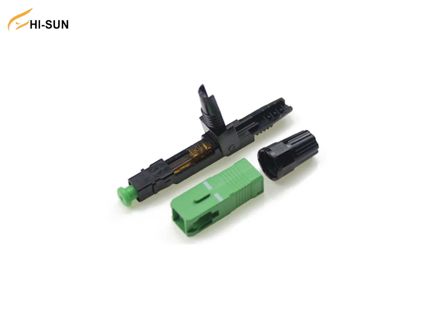 SC APC Green Fast Connector
