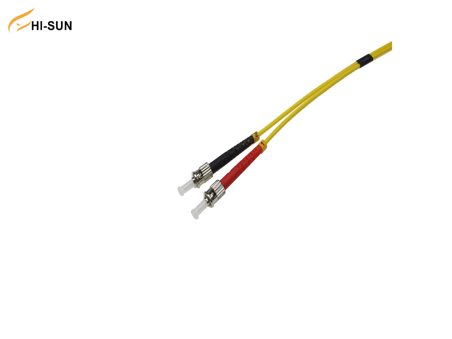 Patch cord ST/UPC-ST/UPC SM DX 2.0 PVC/LSZH